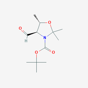 Tert-butyl (4R,5S)-4-formyl-2,2,5-trimethyl-1,3-oxazolidine-3-carboxylate