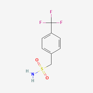 B1358359 1-[4-(Trifluoromethyl)phenyl]methanesulfonamide CAS No. 500108-07-6