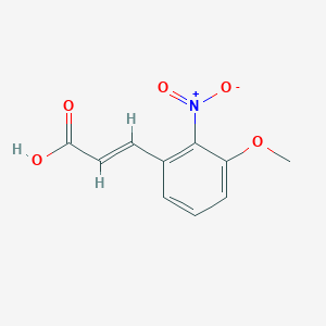 3-(3-Methoxy-2-nitrophenyl)acrylic acid