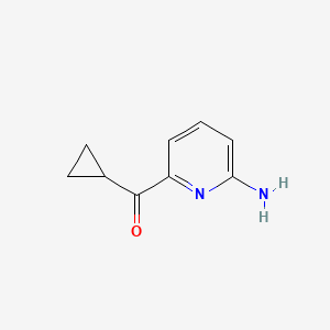 6-Cyclopropanecarbonylpyridin-2-amine