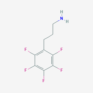 3-(Perfluorophenyl)propan-1-amine