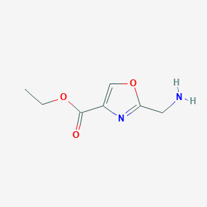 Ethyl 2-(aminomethyl)-1,3-oxazole-4-carboxylate