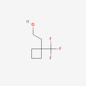 2-[1-(Trifluoromethyl)cyclobutyl]ethan-1-ol