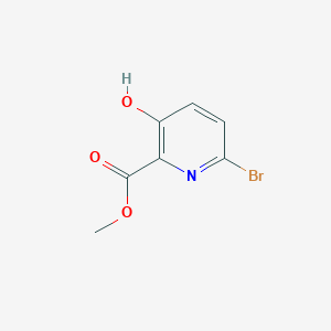 molecular formula C7H6BrNO3 B1358371 6-溴-3-羟基吡啶甲酸甲酯 CAS No. 321601-48-3