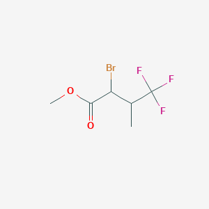 Methyl2-bromo-4,4,4-trifluoro-3-methylbutanoate