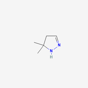 1H-Pyrazole, 4,5-dihydro-5,5-dimethyl-