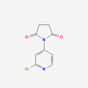 1-(2-Bromopyridin-4-yl)pyrrolidine-2,5-dione