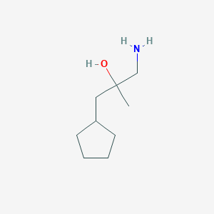 1-Amino-3-cyclopentyl-2-methylpropan-2-ol