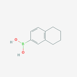 molecular formula C10H13BO2 B1358378 5,6,7,8-Tetrahydronaphthalen-2-ylboronic acid CAS No. 405888-56-4
