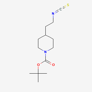 Tert-butyl4-(2-isothiocyanatoethyl)piperidine-1-carboxylate