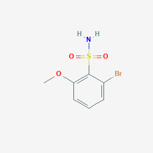 2-Bromo-6-methoxybenzenesulfonamide