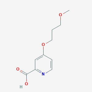 4-(3-Methoxypropoxy)pyridine-2-carboxylic acid