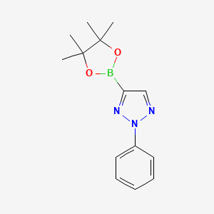 2-phenyl-4-(4,4,5,5-tetramethyl-1,3,2-dioxaborolan-2-yl)-2H-1,2,3-triazole