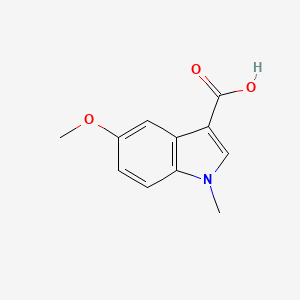 molecular formula C11H11NO3 B1358413 5-甲氧基-1-甲基-1H-吲哚-3-羧酸 CAS No. 172596-63-3