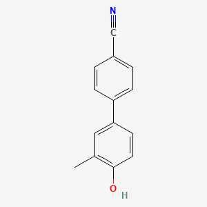 4'-Hydroxy-3'-methyl-[1,1'-biphenyl]-4-carbonitrile