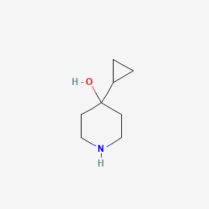 molecular formula C8H15NO B1358424 4-Cyclopropylpiperidin-4-OL CAS No. 22108-14-1