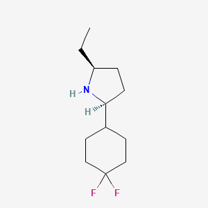 (2S,5S)-2-(4,4-Difluorocyclohexyl)-5-ethylpyrrolidine