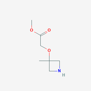 Methyl 2-((3-methylazetidin-3-yl)oxy)acetate