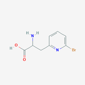 2-Amino-3-(6-bromopyridin-2-yl)propanoic acid