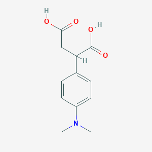 2-(4-(Dimethylamino)phenyl)succinic acid