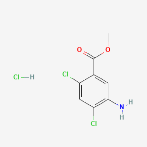 Methyl5-amino-2,4-dichlorobenzoatehydrochloride