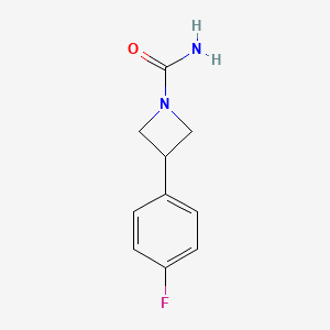 3-(4-Fluorophenyl)azetidine-1-carboxamide