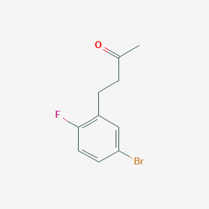 4-(5-Bromo-2-fluorophenyl)butan-2-one