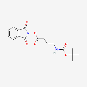 1,3-Dioxoisoindolin-2-yl 4-((tert-butoxycarbonyl)amino)butanoate