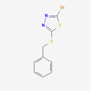 2-(Benzylsulfanyl)-5-bromo-1,3,4-thiadiazole