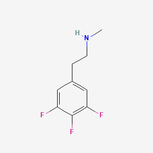 n-Methyl-2-(3,4,5-trifluorophenyl)ethan-1-amine