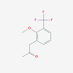 2-(2-Oxopropyl)-6-(trifluoromethyl)anisole