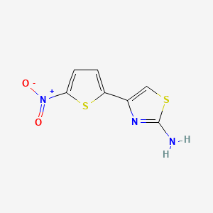 4-(5-Nitro-2-thienyl)-2-thiazolamine