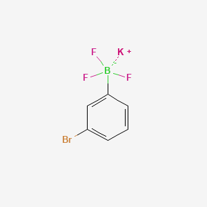 molecular formula C6H4BBrF3K B1358464 Potassium (3-bromophenyl)trifluoroborate CAS No. 374564-34-8
