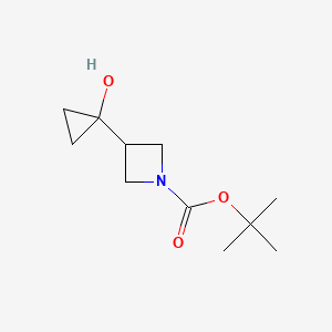 Tert-butyl3-(1-hydroxycyclopropyl)azetidine-1-carboxylate