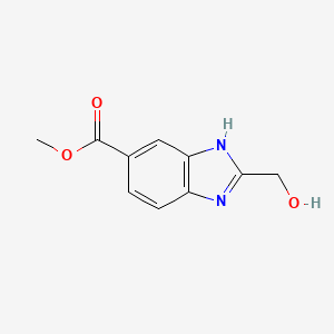 methyl 2-(hydroxymethyl)-3H-benzimidazole-5-carboxylate