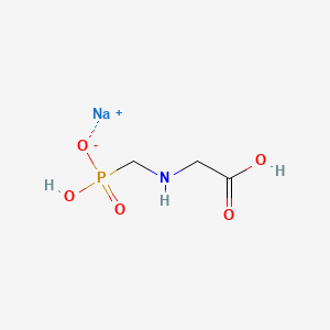 molecular formula C3H7NNaO5P B1358467 Glyphosate-sodium CAS No. 34494-03-6