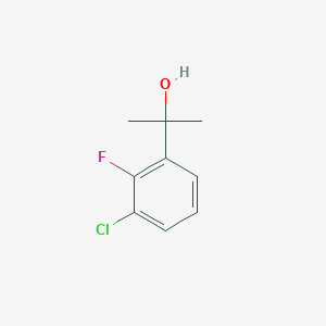 2-(3-Chloro-2-fluorophenyl)propan-2-ol