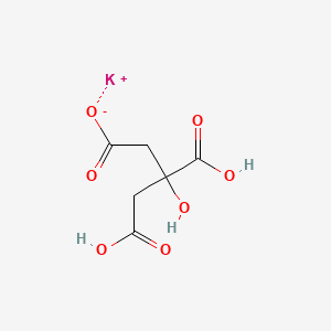 molecular formula C6H7KO7 B1358468 Potassium dihydrogen citrate CAS No. 866-83-1