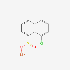 Lithium(1+)8-chloronaphthalene-1-sulfinate