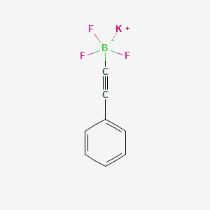 molecular formula C8H5BF3K B1358472 苯基乙炔三氟硼酸钾 CAS No. 485338-93-0