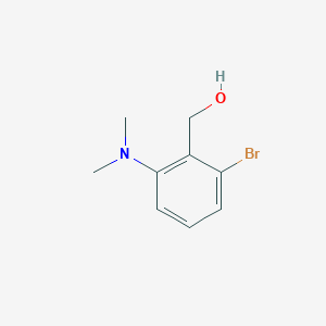 [2-Bromo-6-(dimethylamino)phenyl]methanol