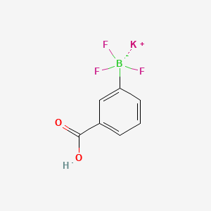 molecular formula C7H5BF3KO2 B1358480 Potassium 3-carboxyphenyltrifluoroborate CAS No. 850313-91-6