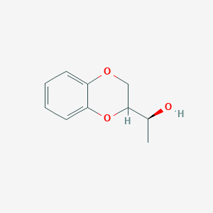 (1S)-1-(2,3-dihydro-1,4-benzodioxin-2-yl)ethan-1-ol