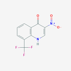 3-Nitro-8-(trifluoromethyl)quinolin-4-ol