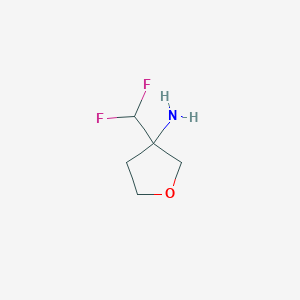 3-(Difluoromethyl)oxolan-3-amine