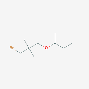 2-(3-Bromo-2,2-dimethylpropoxy)butane