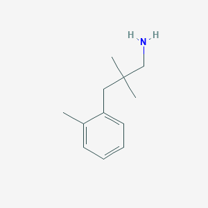 2,2-Dimethyl-3-(o-tolyl)propan-1-amine