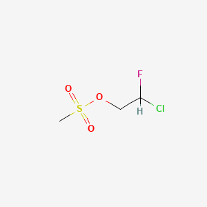 2-Chloro-2-fluoroethylmethanesulfonate