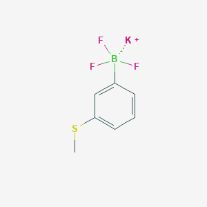 molecular formula C7H7BF3KS B1358495 Potassium (3-methylthiophenyl)trifluoroborate CAS No. 850623-48-2