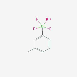 molecular formula C7H7BF3K B1358497 Potassium (3-methylphenyl)trifluoroborate CAS No. 850623-42-6
